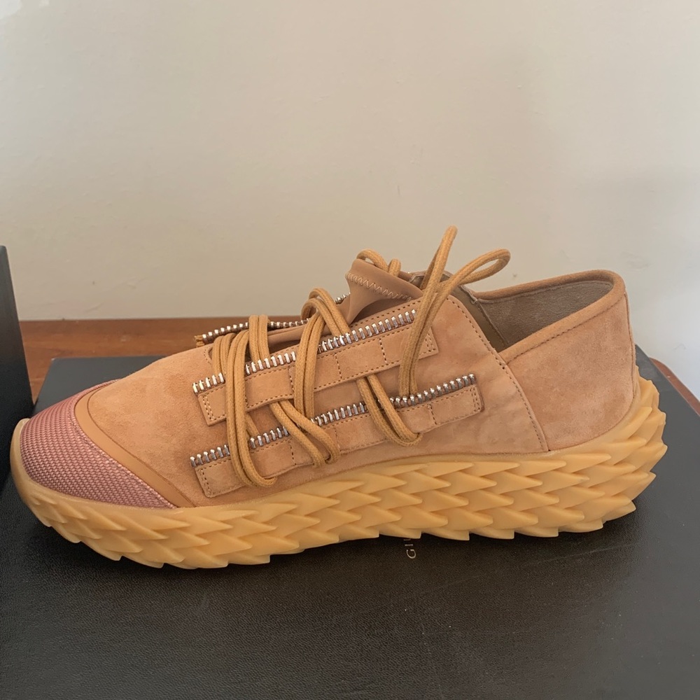 Giuseppe Zanotti brown men’s sneakers
